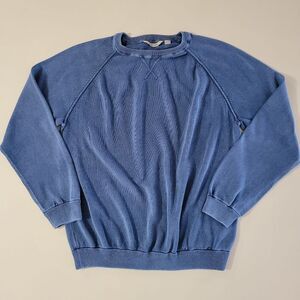 PARADISE COLLECTION 100% Cotton Lightweight Island Wash Crewneck Sweater